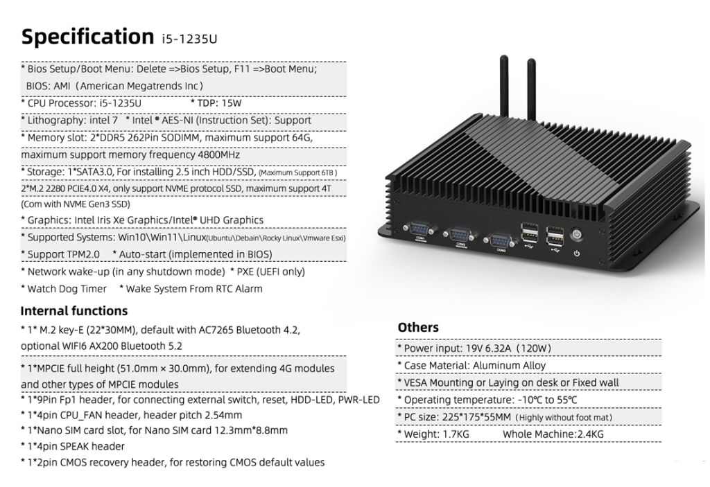 Mini PC H4