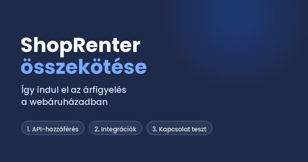 ShopRenter összekötése az ÁrMesterrel – blogbejegyzés kiemelt képe